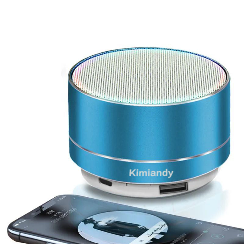 Kimiandy A10 Mini Speaker Outdoor Subwoofer Mini Portable Speaker FM radio Music Speaker Wireless Bluetooth Speaker For Cell Smartphone